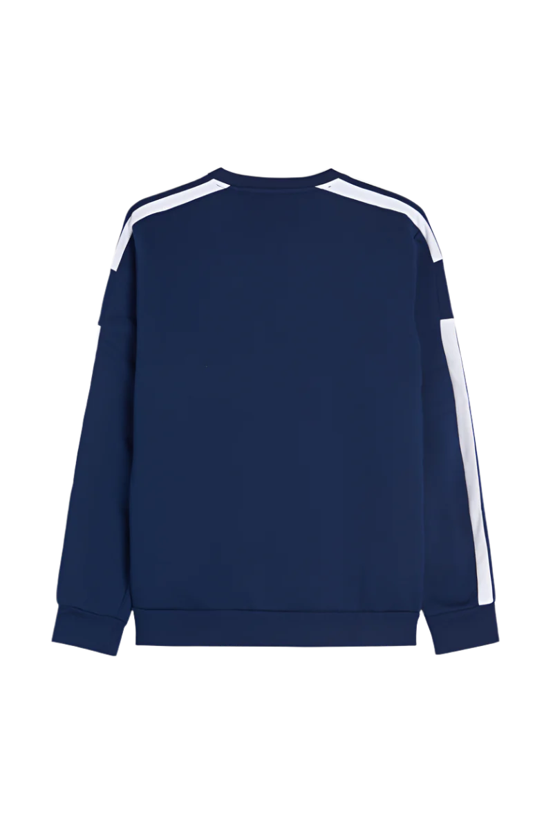 Adidas Como Crest Felpa Girocollo Blu Navy - Image 3