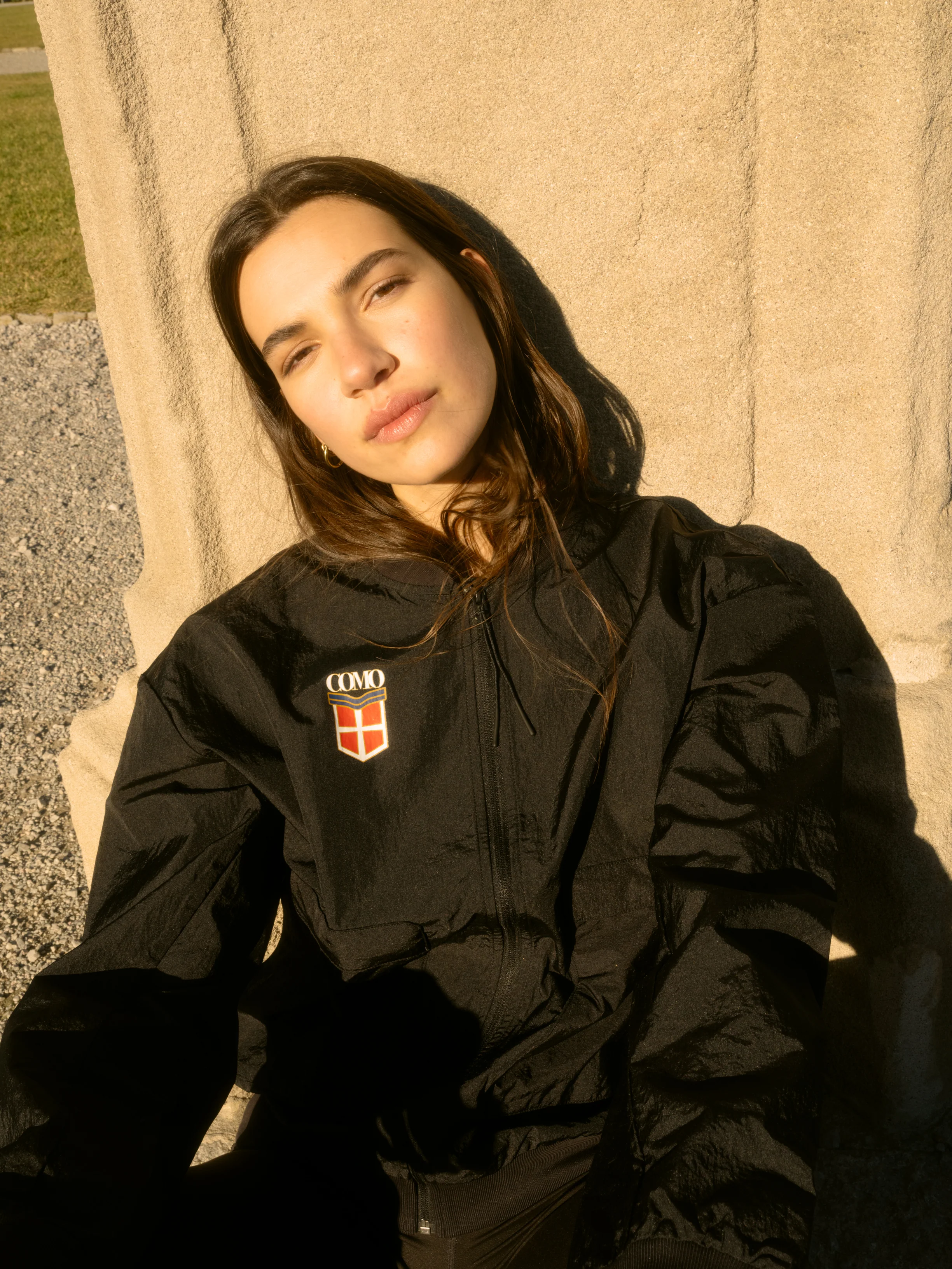 Adidas Como Crest Giubbotto Bomber Nero - Image 4