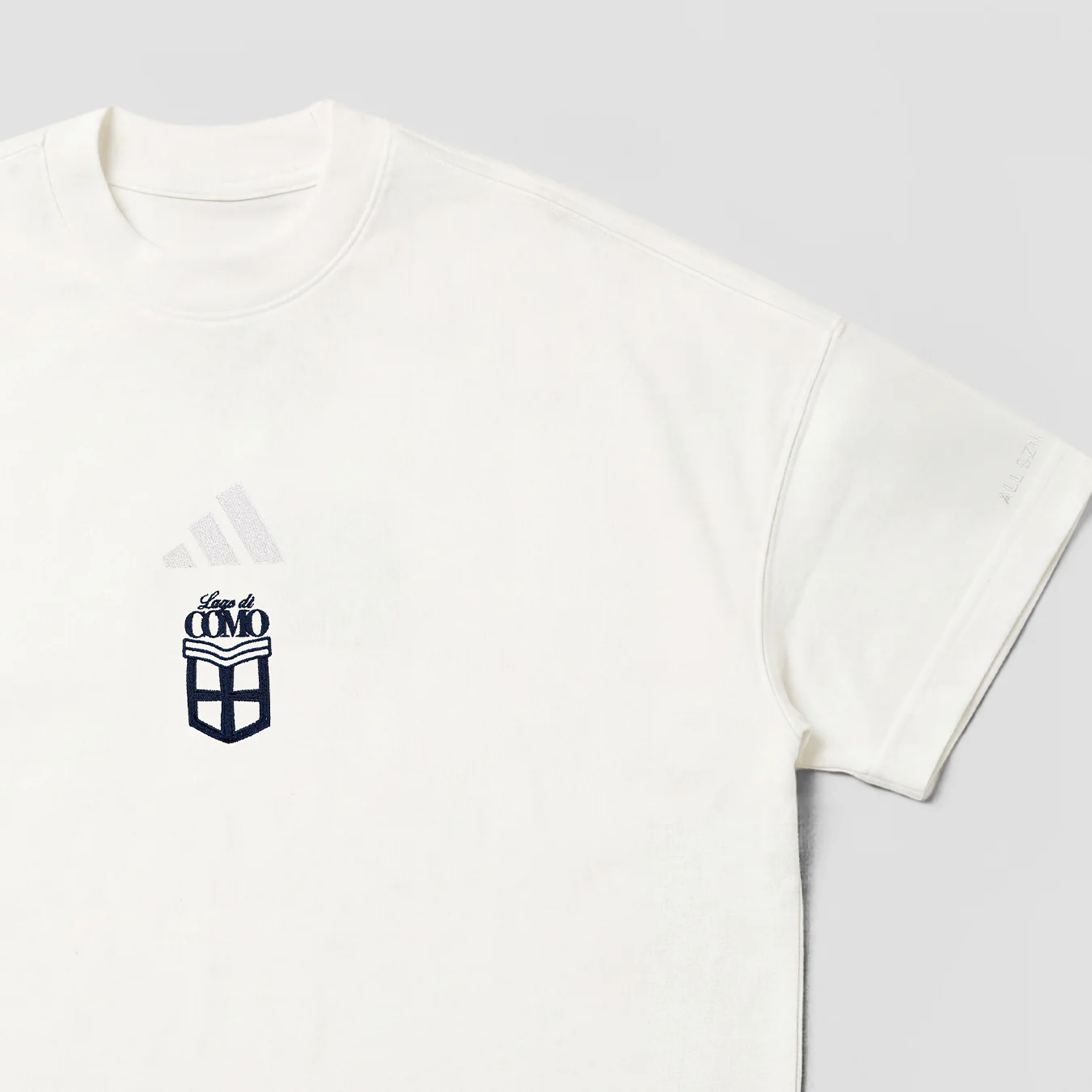 Adidas Como Running Club T-Shirt Bianca - Image 3