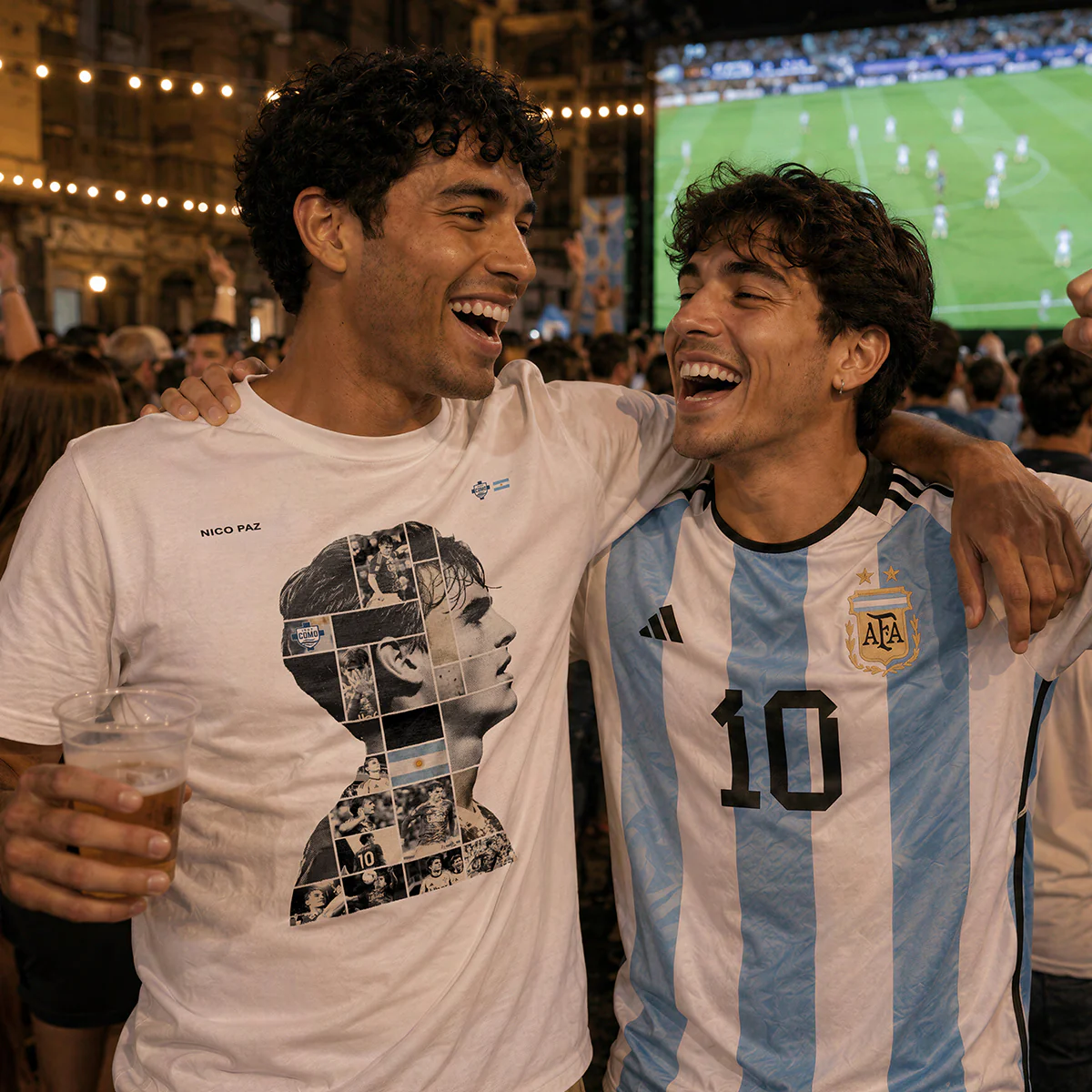 Como 1907 Nico Paz T-shirt - Image 5
