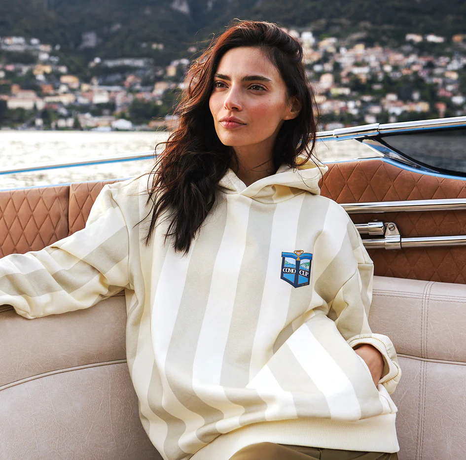 Como Cup Felpa Premium Righe Classiche - Image 6