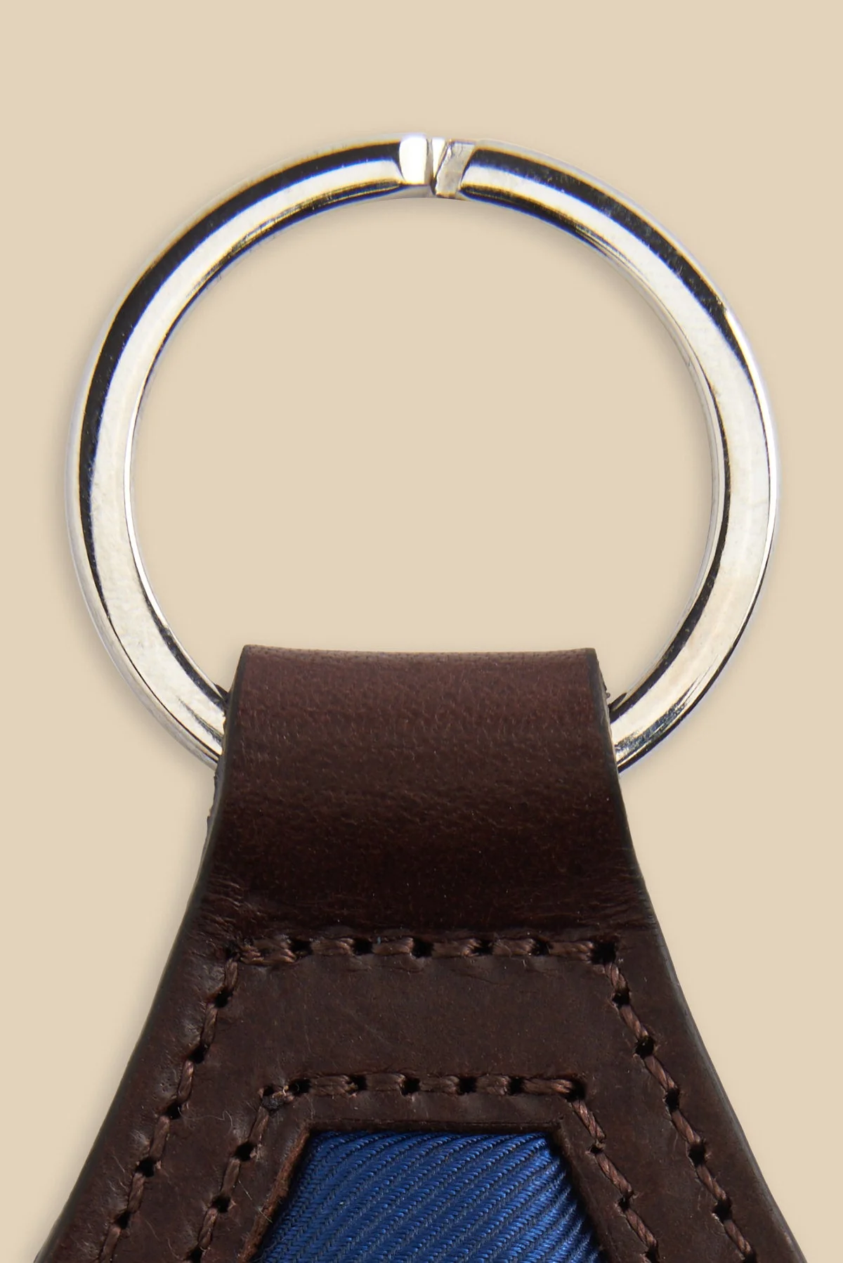 Keychain Leather and Silk of Tie - Image 6