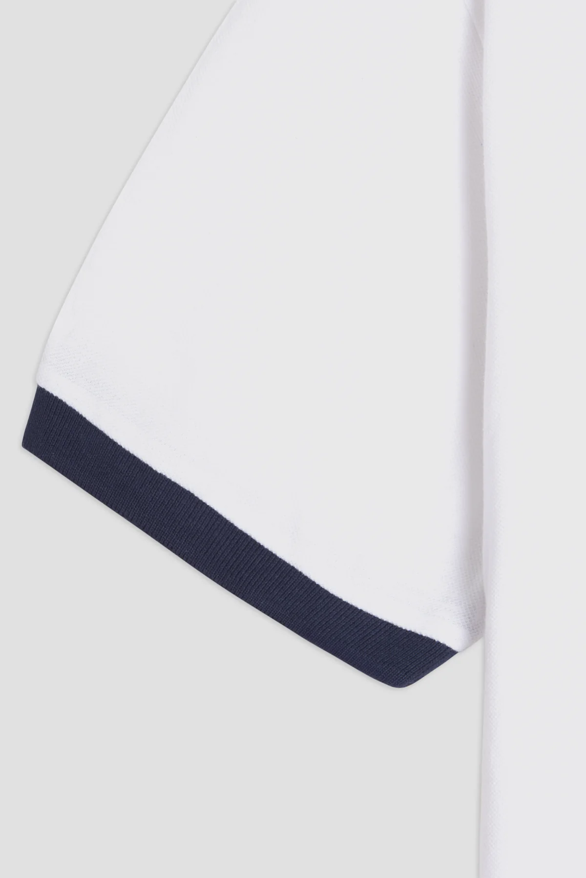 Polo Manica Corta Bianca Navy Como 1907 - Image 4
