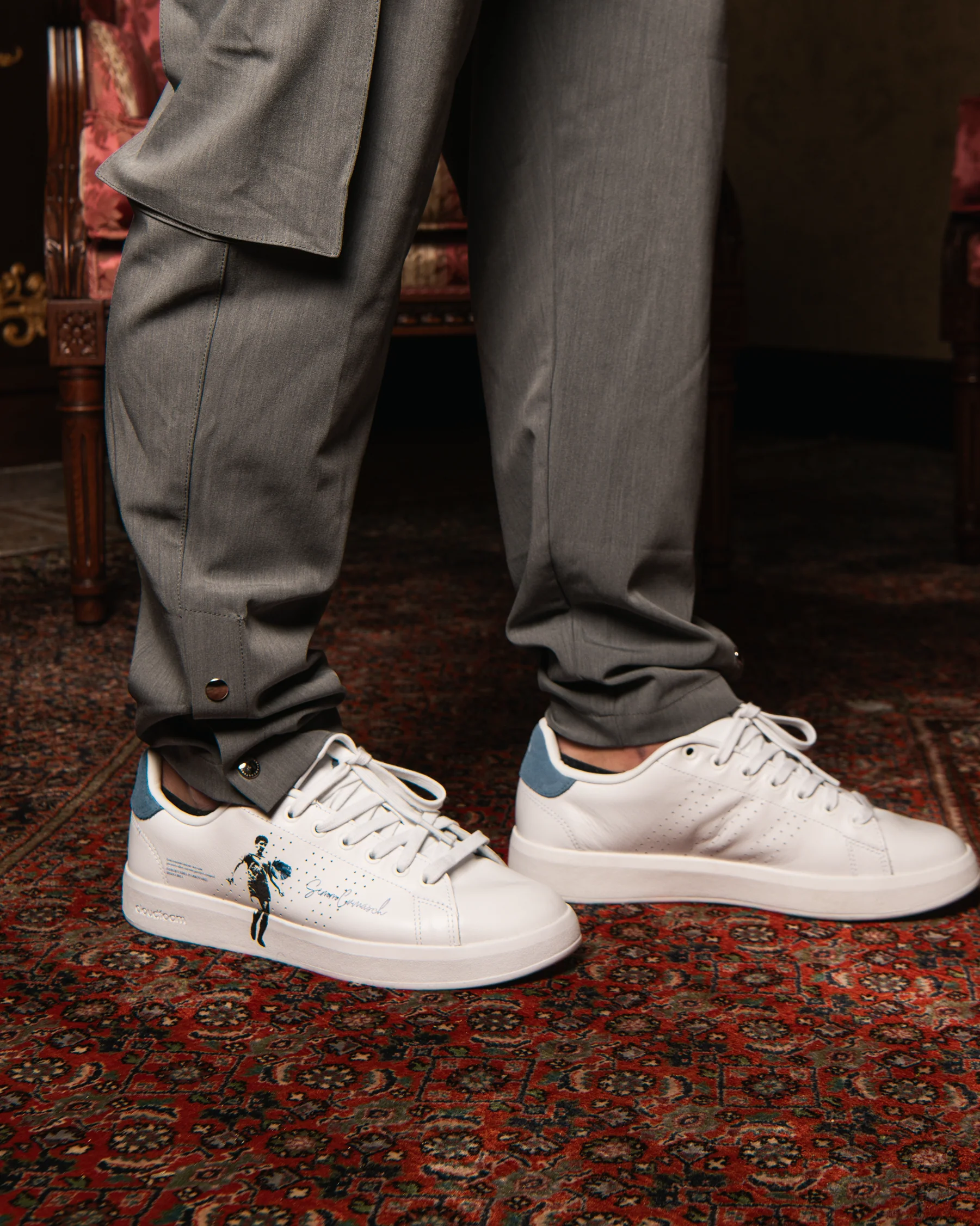 Sneakers Gigi Meroni Adidas X Como 1907 - Image 3