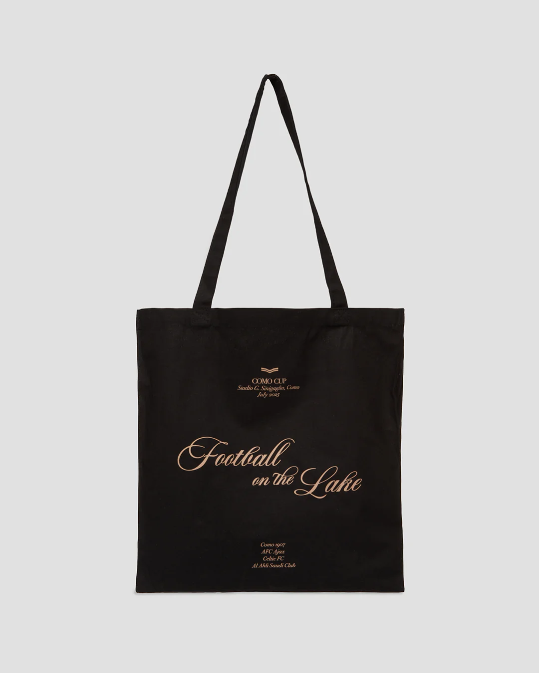 Football on the Lake Tote Bag Nero - Image 3